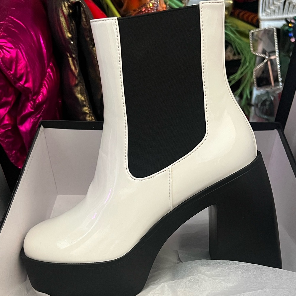 White boots